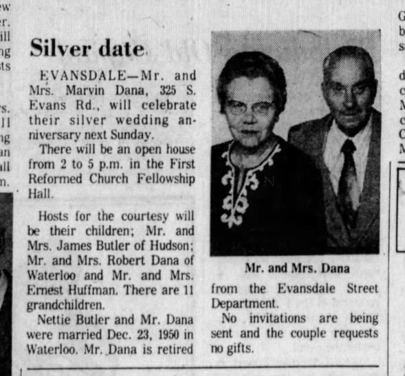 Clipping from The Courier